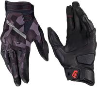 Leatt ADV HydraDri 7.5 Steel Short waterproof Motorcycle Gloves, dark grey/black, size XL