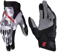 Leatt ADV HydraDri 7.5 Steel Short waterproof Motorcycle Gloves, light grey, size M