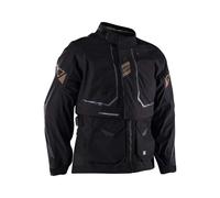 Leatt ADV MultiTour 8.5 Motorbike Motorcycle Textile Jacket Stealth Black / Grey