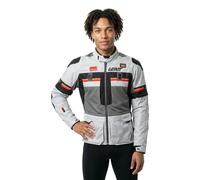 Leatt Adventure Rally 5.5, textile jacket XXL Light Grey/Grey/Black/Orange/Red
