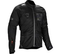 Leatt ADV Rally 5.5 Motorcycle Textile Jacket, black, size 3XL for Men