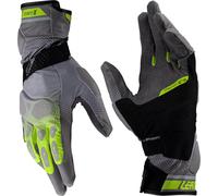 Leatt ADV X-Flow 5.5 Motorcycle Gloves, green/grey, size L