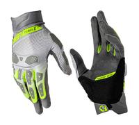 Leatt ADV X-Flow 5.5 Short Motorcycle Gloves, grey-green, size M for Men