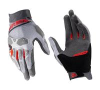 Leatt ADV X-Flow 5.5 Short Motorcycle Gloves, grey/red, size M