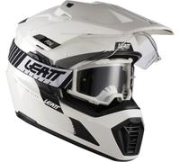 Leatt ADV 7.5 Helmet with Goggles, white, size S for Men