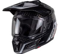 Leatt Adventure 9.5 Carbon, adventure helmet XXL Black/Grey/Red