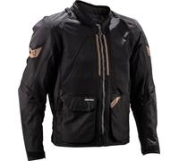 Leatt Adventure FlowTour 4.5 Short V26, textile jacket L Black/Grey/Bronze