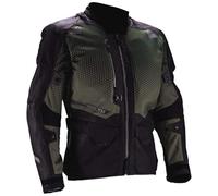 Leatt Adventure FlowTour 5.5, textile jacket waterproof M Black/Dark Grey/Green