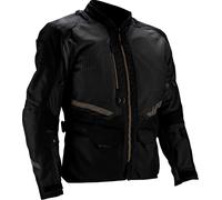 Leatt ADV FlowTour 5.5, textile jacket waterproof L Black/Dark Grey/Gold
