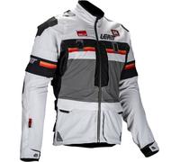 Leatt Adventure Rally 5.5, textile jacket XL Light Grey/Grey/Black/Orange/Red