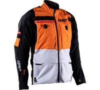 Leatt Adventure Rally 7.5 Hydradri V26, textile jacket waterproo L Black/Orange/Light Grey
