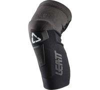 Leatt Airflex Hybrid Motocross Knee Protectors, black, size 2XL for Men