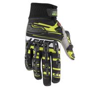 Leatt AirFlex Wind Gloves, black-yellow, size XS for Men