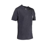 Leatt - MTB All Mountain 2.0 Short Sleeve Jersey - Cycling jersey size S, grey