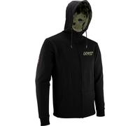 Leatt Camo Hoodie, black/camouflage, size S