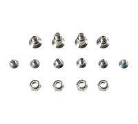 Leatt Complete X-frame Pair Screw Kit Silver
