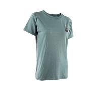 Leatt Core Short Sleeve T-shirt Green S Woman S Green