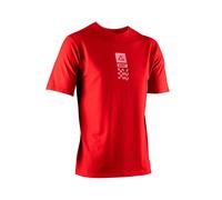 Leatt Core Short Sleeve T-shirt Red S Men S Red