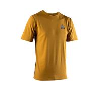 Leatt Core Short Sleeve T-shirt Yellow 2XL Men 2XL Brown