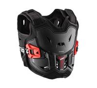 Leatt Cycle Bicycle Bike Mini 2.5 Junior Chest Protector Black / Red - 110-134CM