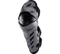 Leatt Dual Axis Knee and Shin Protectors, grey, size S M for Men