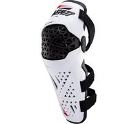 Leatt Dual Axis Pro Knee and Shin Protectors, white, size XXL