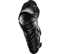 Leatt Dual Axis Youth Knee- and Shin Protectors, black, One size