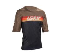 Leatt Enduro 3.0 MTB Bicycle Cycle Bike Jersey Black
