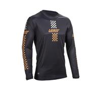 Leatt Enduro 4.0 MTB Cycle Bicycle Bike Jersey Black