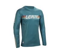 Leatt Enduro 4.0 MTB Cycle Bicycle Bike Jersey Teal
