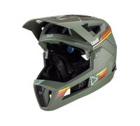 Leatt Enduro 4.0 V23 Downhill MTB Helmet PineM Pine