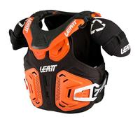 Leatt 2024 Fusion 2.0 Youth Neck Vest Brace Orange Motocross MX Quad Kids