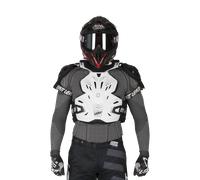 Leatt Fusion 3.0 Protector Vest, white, size S M for Men
