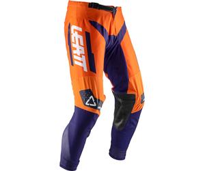 Leatt GPX 4.5 Motocross Pants, orange/blue, size S