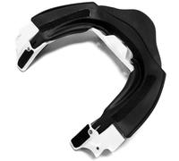Leatt GPX Race Neck Brace Back Part, black-white, size L XL