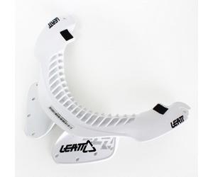 Leatt GPX Race Neck Brace Front Part, white, size S/M