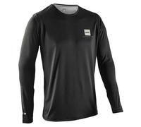 Leatt Gravity 1.0 Long Sleeve T-shirt 2XL Ghost Black