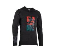 Leatt Gravity 2.0 MTB Cycle Bicycle Bike Shirt Black