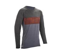 Leatt Mtb Gravity 2.0 Long Sleeve T-shirt Grey M Men