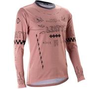 Leatt Gravity 3.0 Long Sleeve Womens MTB Cycling Jersey Dusty Pink