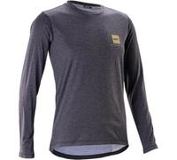Leatt Gravity 3.0 Long Sleeve Womens MTB Cycling Jersey Ghost Black