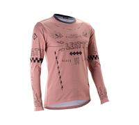 Leatt Gravity 3.0 MTB Ladies Long Sleeve Cycle Bike Jersey V26 Dusty Pink
