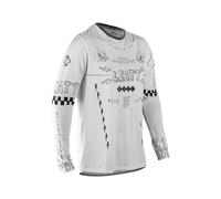 Leatt Gravity 3.0 MTB Long Sleeve Cycle Bicycle Bike Jersey V26 Cream White
