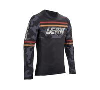 Leatt Gravity 4.0 MTB Junior Bicycle Cycle Bike Jersey Black
