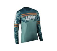 Leatt Gravity 4.0 Women's Ecomfortable Stretch MTB Jersey Gravity 4.0 Stretch and Strong for Women Turquoise