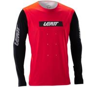 Leatt Gravity 8.0 Long Sleeve MTB Cycling Jersey Race Red