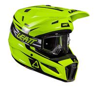 Leatt Helmet Moto 3.5 V26 Neon Yellow Includes 3.5 Goggle XL