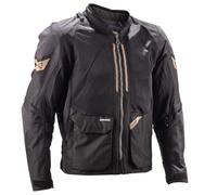 Leatt Jacket Adventure Flowtour 4.5 Short Stealth Black/Grey