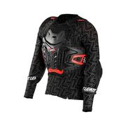 Leatt Body Protector 4.5 Kids Motocross Protector Shirt, black, size L XL