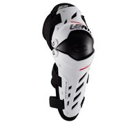 Leatt Knee- Shinprotector Dual Axis, white, pair White 2XL